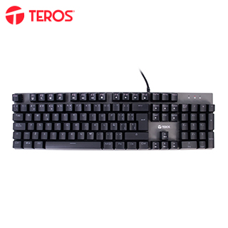TECLADO GAMER USB TE4074 BK