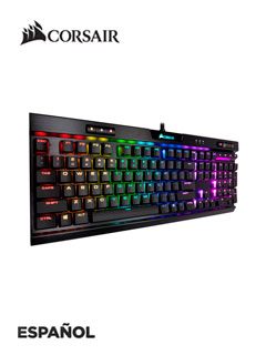 KB CORSAIR K70 MK.2 RGB MX-RED