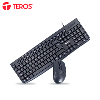 KIT TECLADO Y MOUSE USBTE5012 
