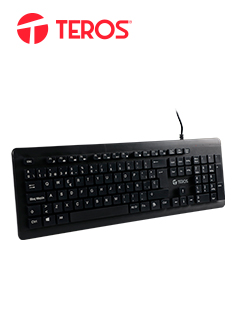 TECLADO LAVABLE, SELLADO, IPX7