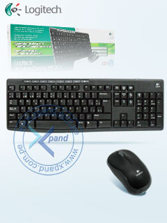 TECLADO LOGITECH + MOUSE MK270 WIRELESS USB BLACK (PN 920-004432)