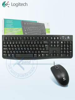 Combo 2 En Uno Logitech Mk120 (920-004428) Teclado, Mouse, 1000 Dpi