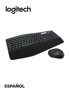 TECLADO LOGITECH + MOUSE MK850 WIRELESS USB BLACK (PN 920-008659)