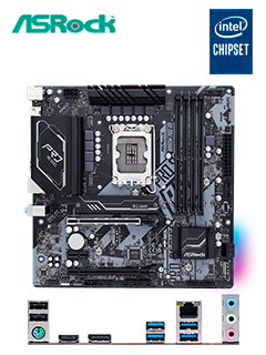MB AR B660M PRO RS S/V/L DDR4