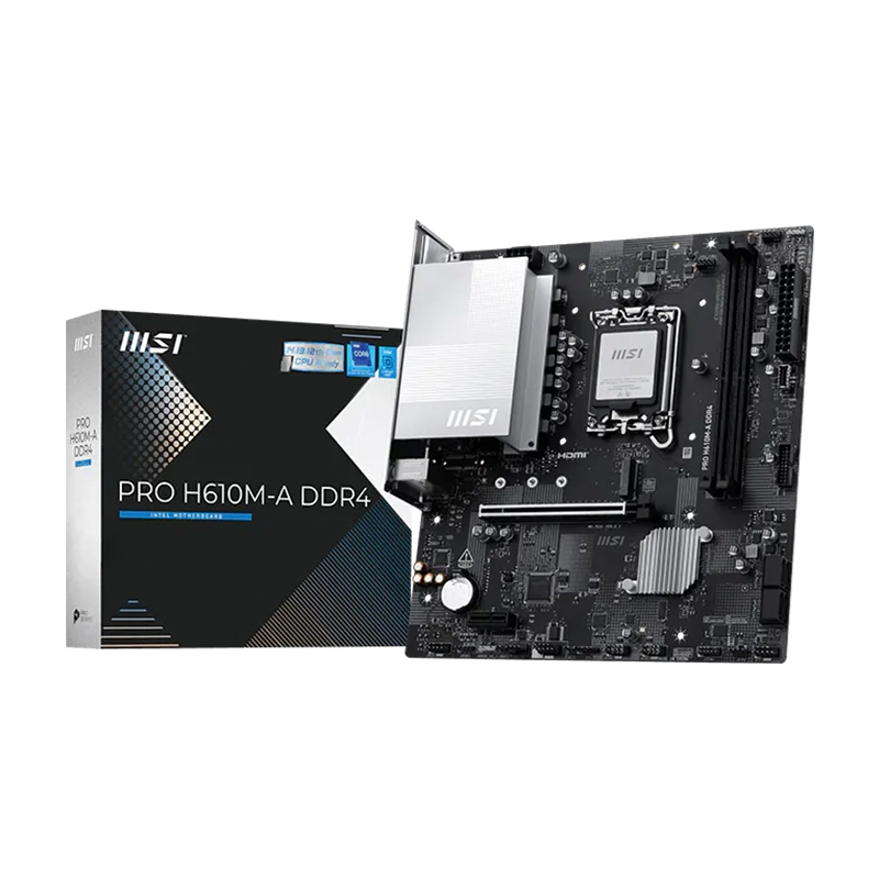 MB MS PRO H610M-A S/V/L DDR4