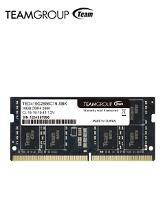MEM RAM 16G TG SODIMM 2.66GHZ