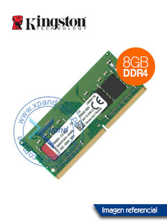 MEMORIA SODIMM KINGSTON DDR4 8GB/2400 ( KVR24S17S8/8 )