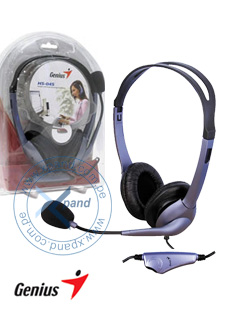 AURICULAR GENIUS HS-04S NOISE CANCELLING BLUE