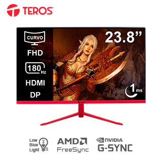 MON TE 24" FHD 180HZ 1MS CV