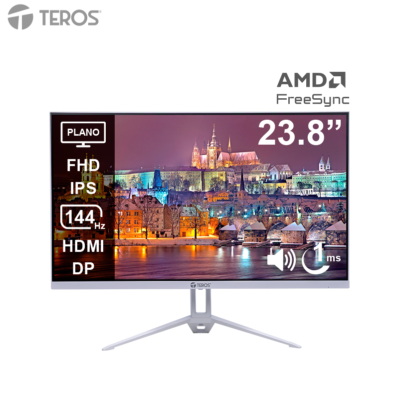 MON TE 24\'' FHD 144HZ 1MS WH FT