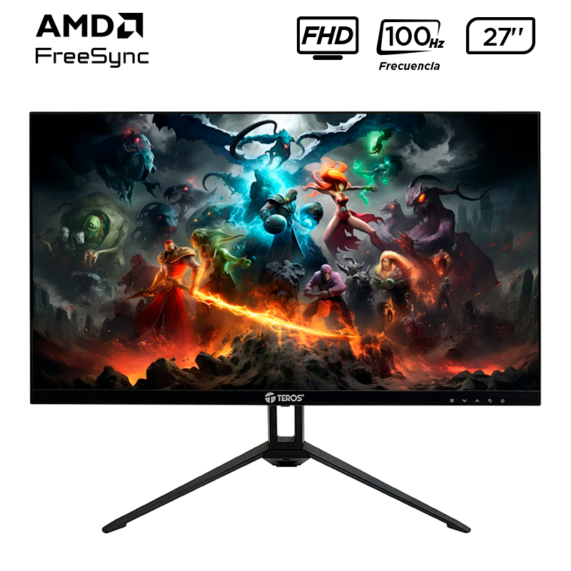 MON TE 27" FHD 100HZ 1MS FLAT