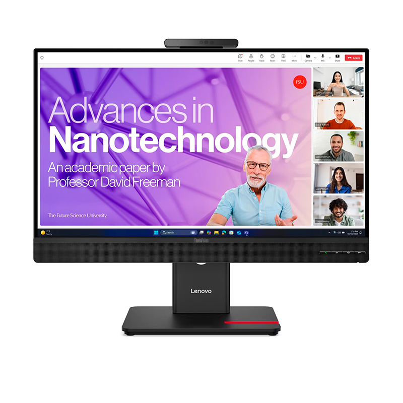 MONITOR LENOVO THINKVISION T24-4V, 23.8 WLED FHD/IPS/HDMI/DP/VGA/USB-A X3/USB-B/USB