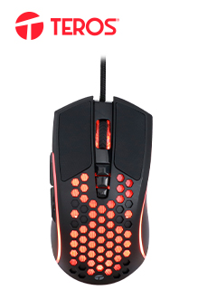 MOUSE GAMER USB TE1210 BK