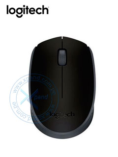 MOUSE LOGITECH M170 WIRELESS BLACK (910-004940)