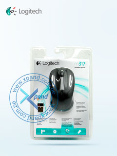 MOUSE LOGITECH M317 WIRELESS BLACK (910-003416)