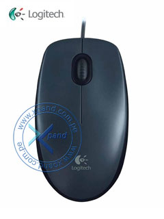 MOUSE LOGITECH M90 USB BLACK / GREY (910-004053)