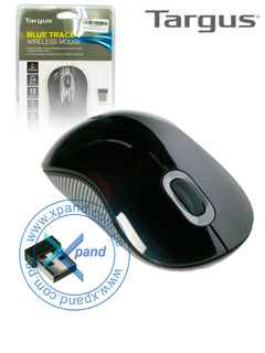 MOUSE TARGUS BLUE TRACE OPTICAL WIRELESS BLACK (PN AMW50US)