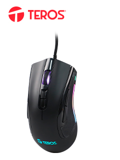 MOUSE TEROS TE-5167 GAMER RGB 