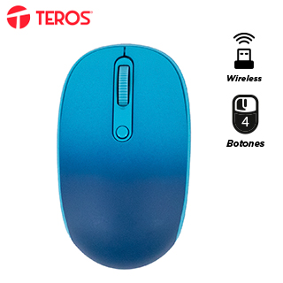 MOUSE WIRELESS  TE1240 BLUE
