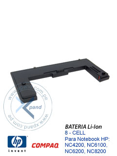 HP BATTERY 8 CELL NC6200/8200