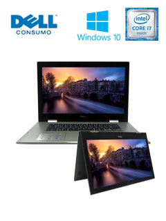 LAPTOP DELL 5579 5000 I7-8550U ( I5579 I7T81TSW10S ) 2 EN 1 | 15.6" - I7 - 1TB - 8GB - W10
