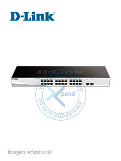 SWITCH GbE 24pt D-LINK DGS-1210-26 adm. capa2