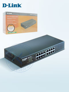 SW D-LINK 16 PORT 10/100