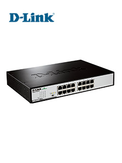 D-LINK SWITCH 16-PORT GIGABIT