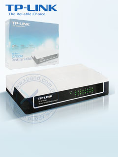 TP-Link TL-SF1016D 16-Port 10/100Mbps Desktop Switch - Conmutador - 16 x 10/100