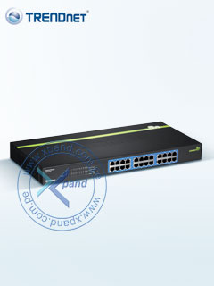 TRENDnet TEG-S24G. Switch 24 puertos 10/100/1000 Mbps Gigabit