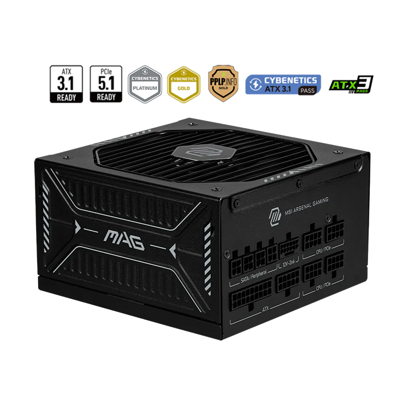 PSU MS MAG A1000GLS 80+G PCIE5