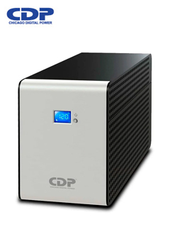 UPS CDP R-UPR508I 500VA/250W 8 SALIDAS / 5 PORT USB / 1 TIPO C / AUTONOMIA 20MIN BLACK (R-UPR508I)