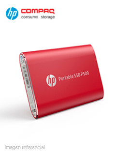 SSD EXT HP 250GB P500 ROJO USB