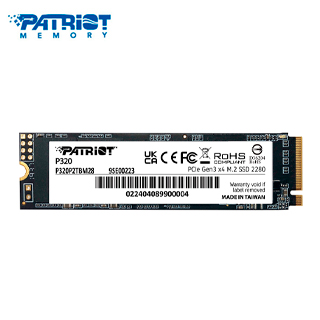 SSD PATRIOT P320 1TB NVME