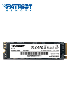 SSD PATRIOT P320 512GB NVME