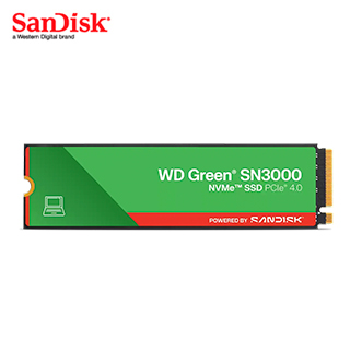 SSD WD GREEN SN3000 500GB NVME