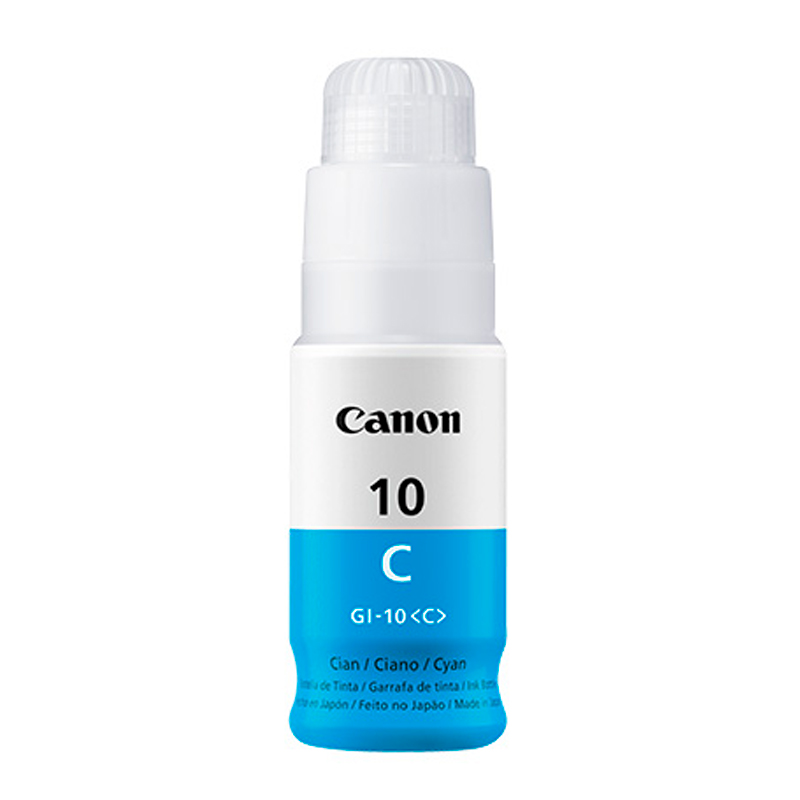 TINTA CANON GI-10C CYAN P/G510/G5011/G6010/G6011