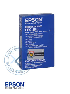 CINTA EPSON ERC-38B P/TM-U220, TM-U230,TM-U375 x 10 Unidades