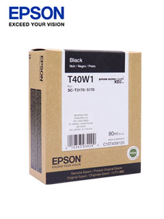 EPSON T40W120 BLACK INK CART.
