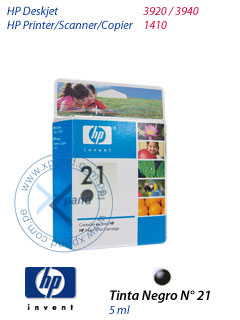 TINTA HP 21 NEGRO