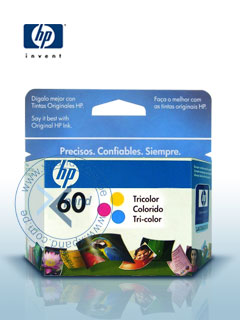 TINTA HP 60 TRICOLOR