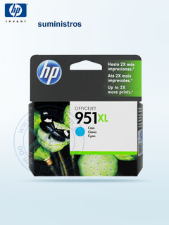 TINTA HP 951XL  CYAN