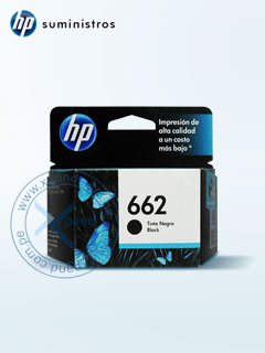 TINTA HP  662 NEGRA 