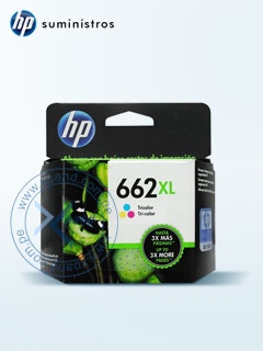 TINTA HP 662XL TRICOLOR - 415 PAG