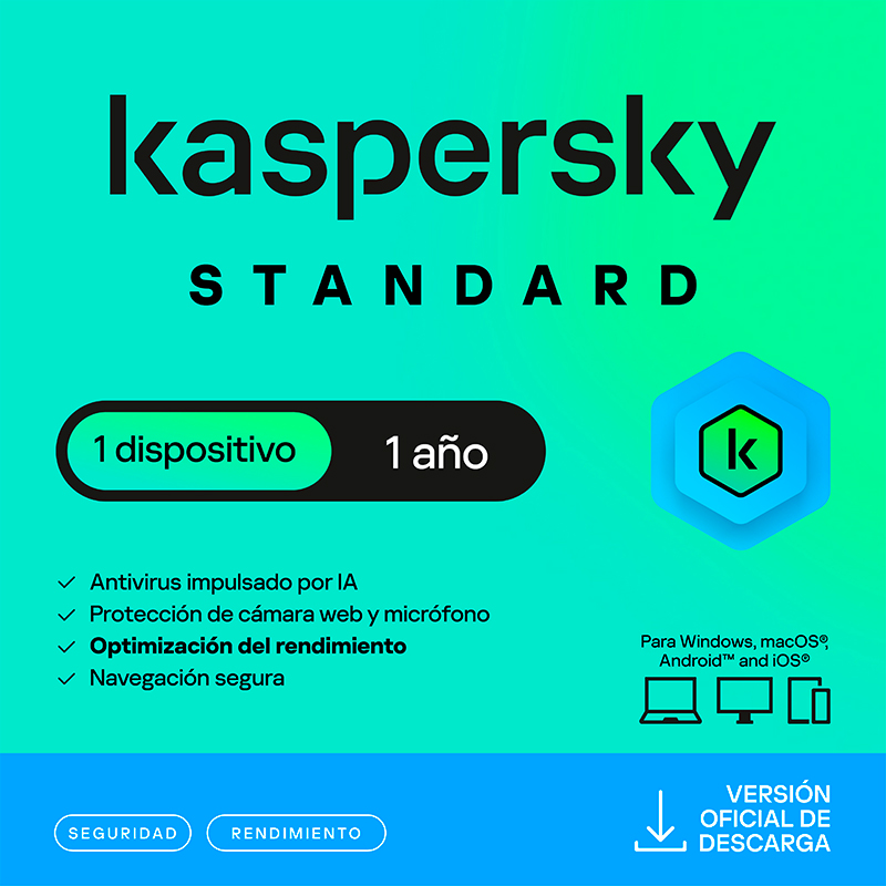 KASPERSKY STANDARD LATAM 1-DVC
