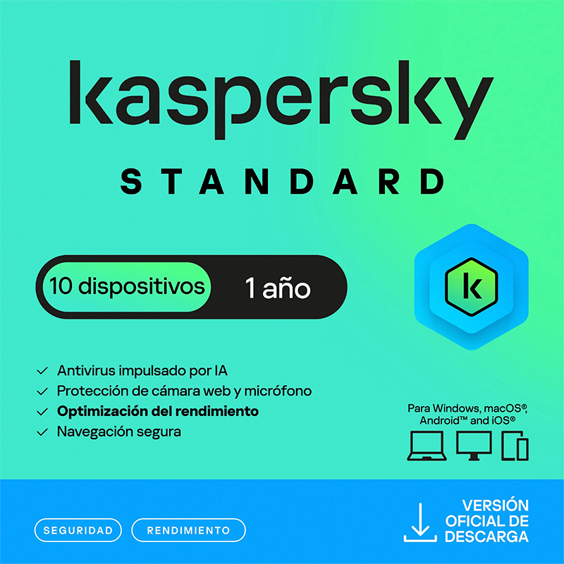 KASPERSKY STANDARD LATAM 10DVC