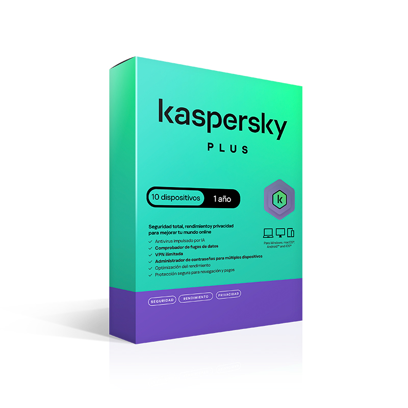 KASPERSKY PLUS 10PC 1Y