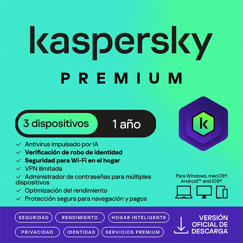 KASPERSKY PREMIUM CUSTOMER 3DV