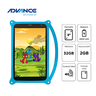 TB ADV 8" 4G 2GB 32GB BLUE