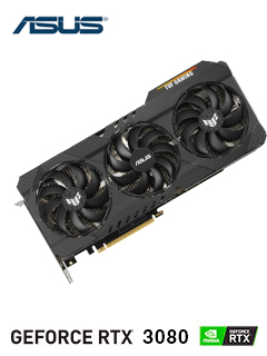 TARJ. VIDEO ASUS TUF GEFORCE RTX 3080 10GB GDDR6X OC EDITION ( TUF-RTX3080-O10G-V2-